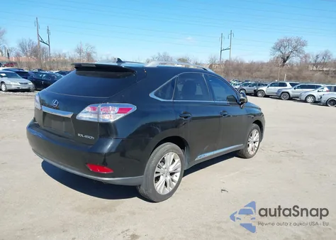 2011 Lexus Rx 450 z USA, uszkodzony, nr VIN JTJBC1BA4B2036354
